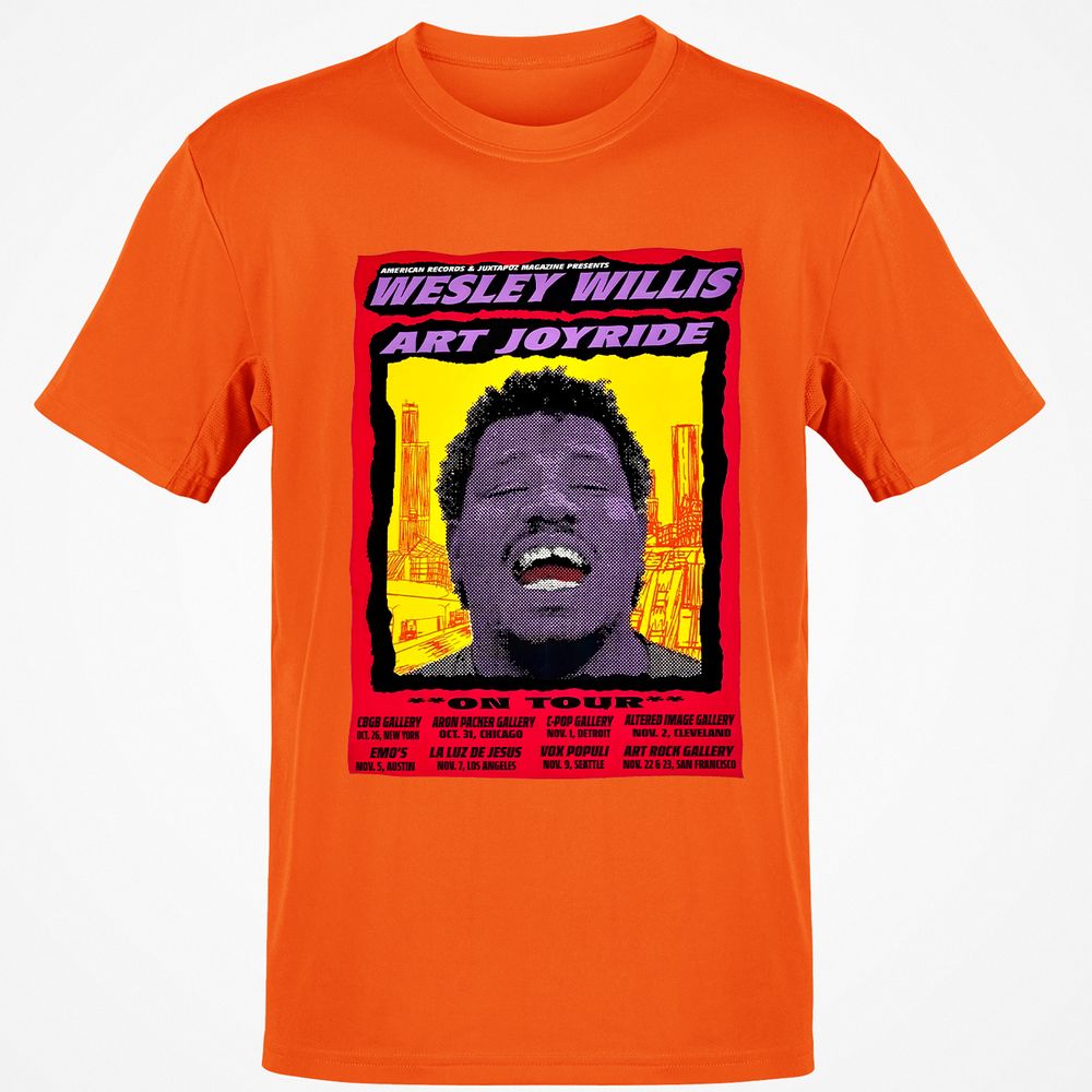 WESLEY WILLIS - ART JOYRIDE - Orange - 8