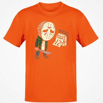 Classic Unisex T-Shirt - 4D8PUF4Y - Orange - 8