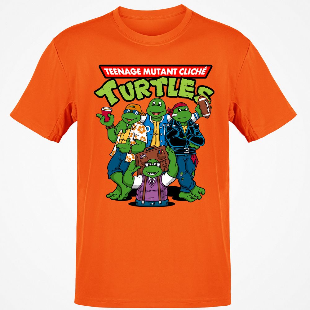 Classic Unisex T-Shirt - MMQYKS5U - Orange - 8