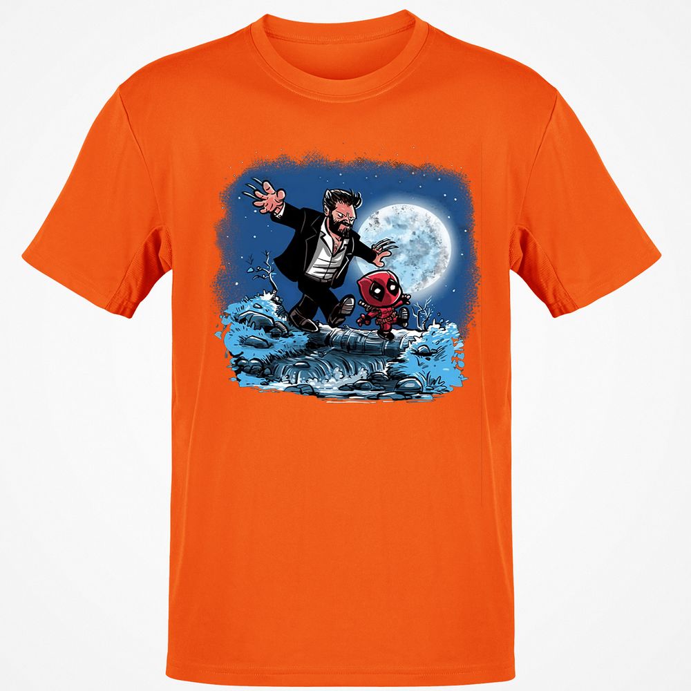 Classic Unisex T-Shirt - W9Q2DCND - Orange - 8