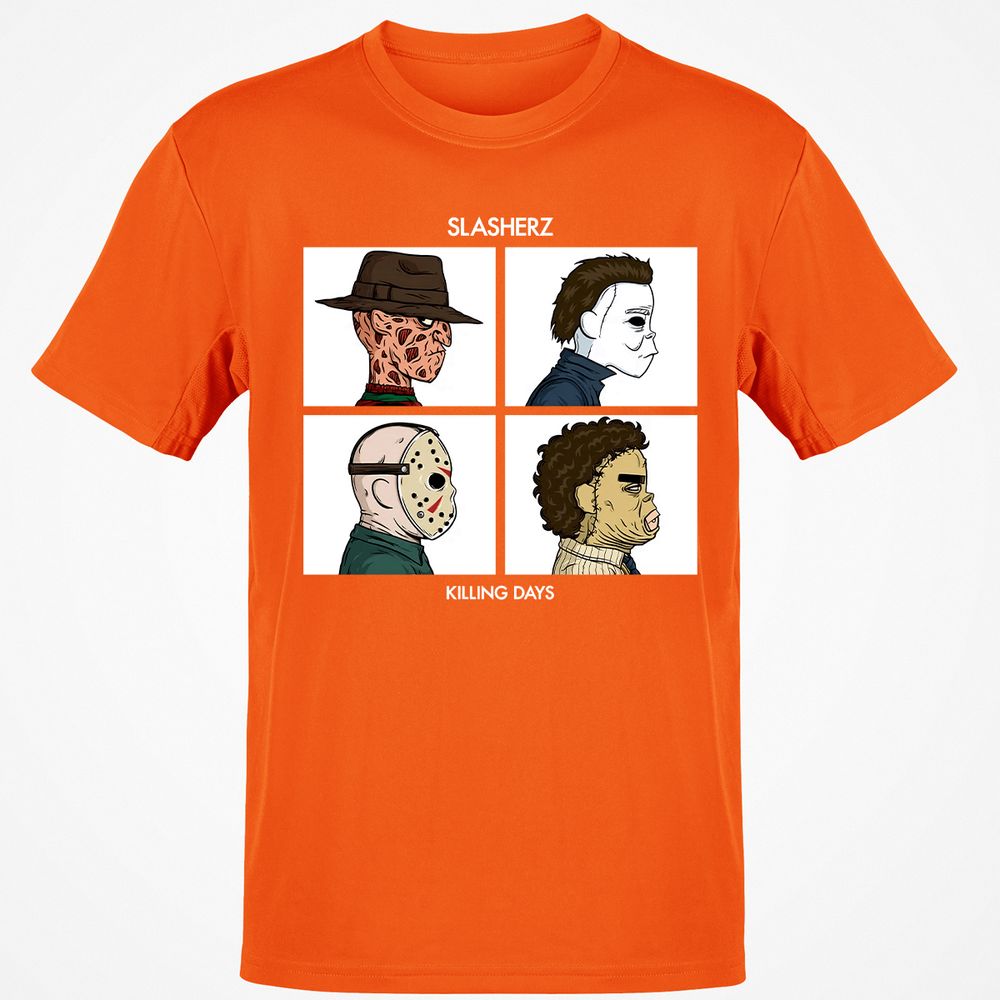 Classic Unisex T-Shirt - LE5F8AWK - Orange - 8