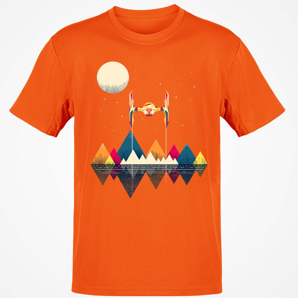 Classic Unisex T-Shirt - BATLGLSA - Orange - 8