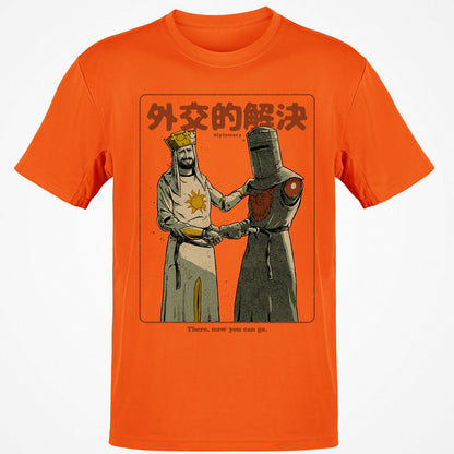 Classic Unisex T-Shirt - U5AAF6JG - Orange - 8