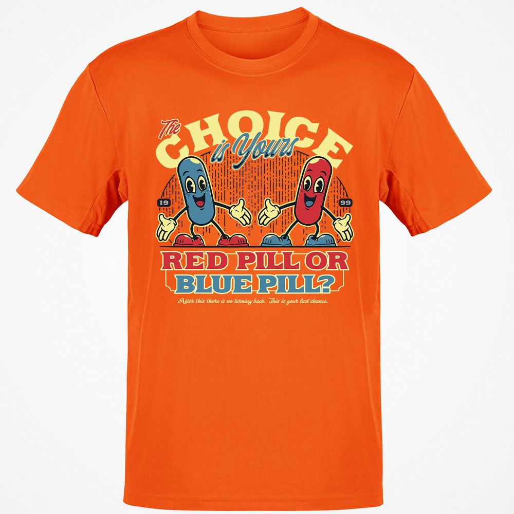 Classic Unisex T-Shirt - 6A4KHRCL - Orange - 8