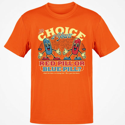 Classic Unisex T-Shirt - 6A4KHRCL - Orange - 8