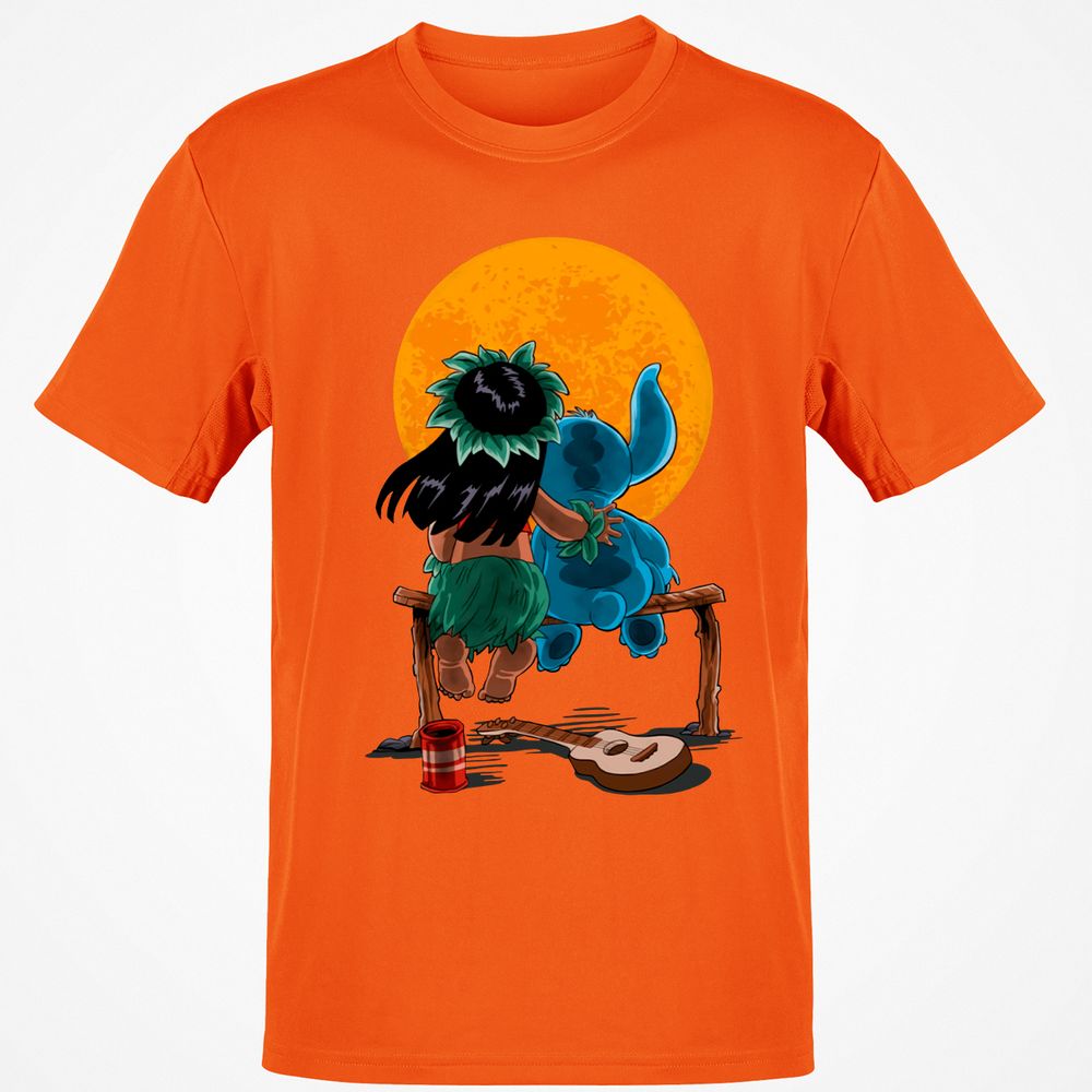 Classic Unisex T-Shirt - VQXAHE1X - Orange - 8