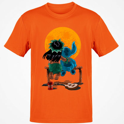 Classic Unisex T-Shirt - VQXAHE1X - Orange - 8