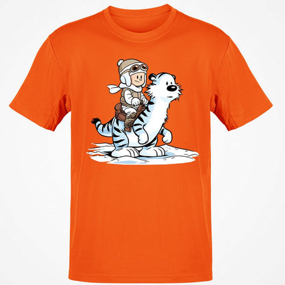 Classic Unisex T-Shirt - E6S1URJN - Orange - 8
