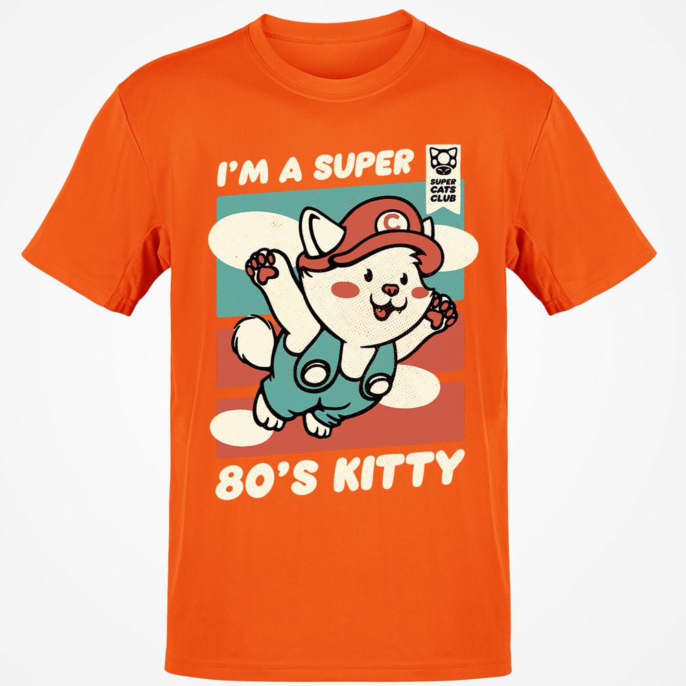 Classic Unisex T-Shirt - QXWWB15G - Orange - 8