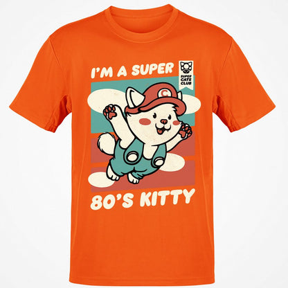 Classic Unisex T-Shirt - QXWWB15G - Orange - 8