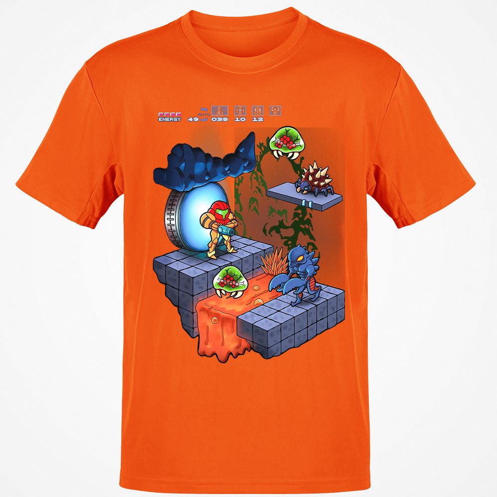 Classic Unisex T-Shirt - TCK1CL7E - Orange - 8
