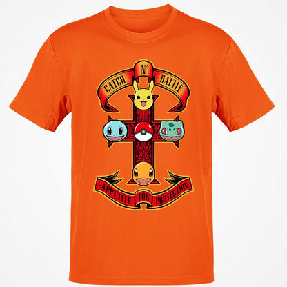 Classic Unisex T-Shirt - YRSUYBXJ - Orange - 8