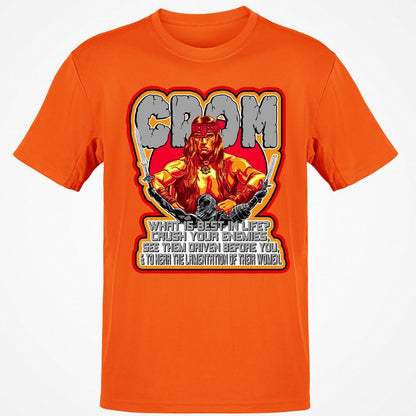 Classic Unisex T-Shirt - EKPZHPDE - Orange - 8