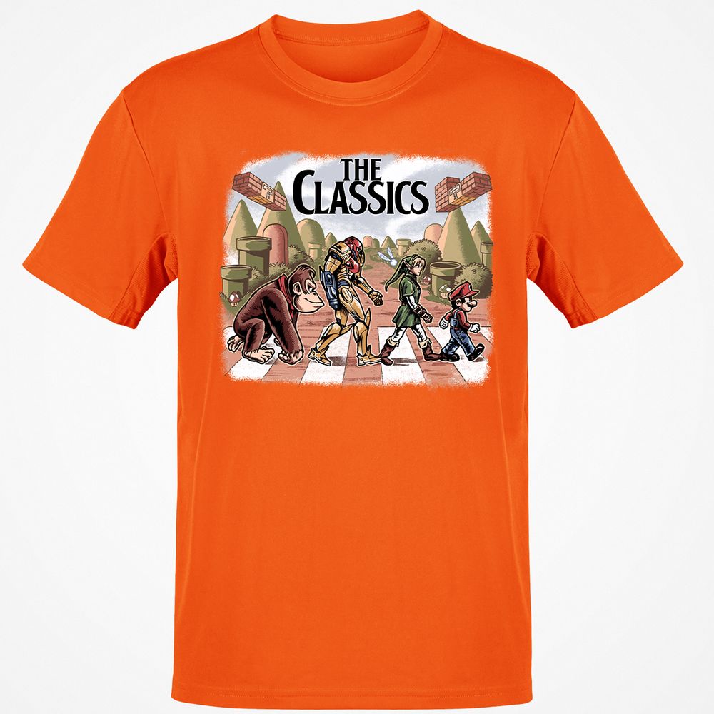 Classic Unisex T-Shirt - 5NL1ZA7N - Orange - 8