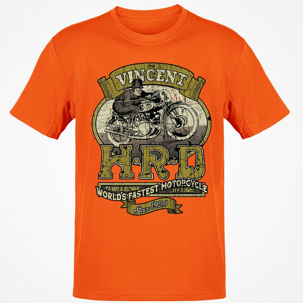 Vincent HRD Motorcycles 1928 - Orange - 8