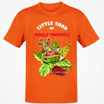 Classic Unisex T-Shirt - Black - Orange - 8