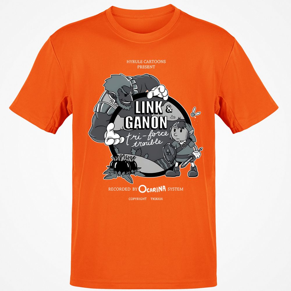 Classic Unisex T-Shirt - B3EWQ525 - Orange - 8