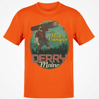 Derry Birthplace of Paul Bunyan - Orange - 8