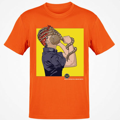 Classic Unisex T-Shirt - 76B8Y1KA - Orange - 8