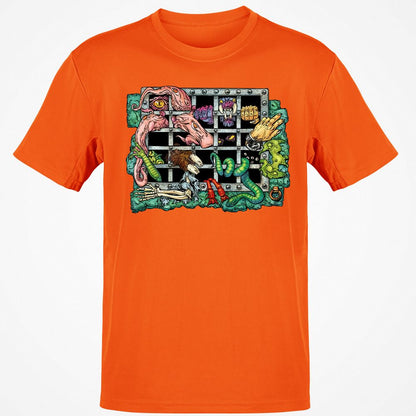 Classic Unisex T-Shirt - H5VRB9DN - Orange - 8