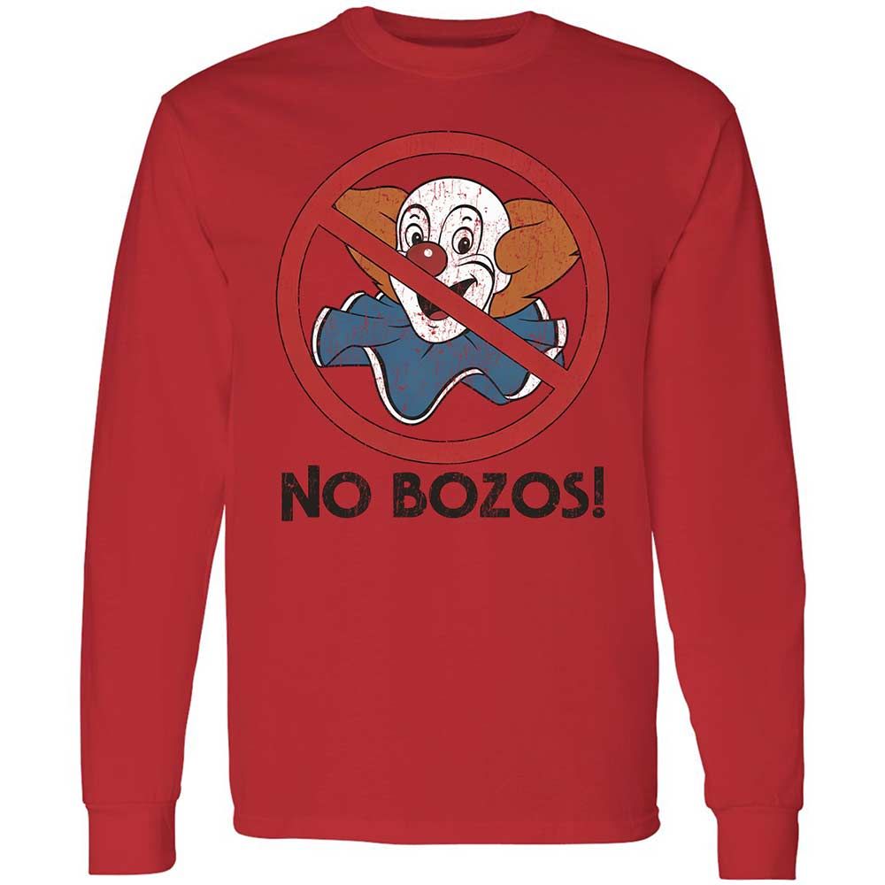 No Bozos - Red - 8