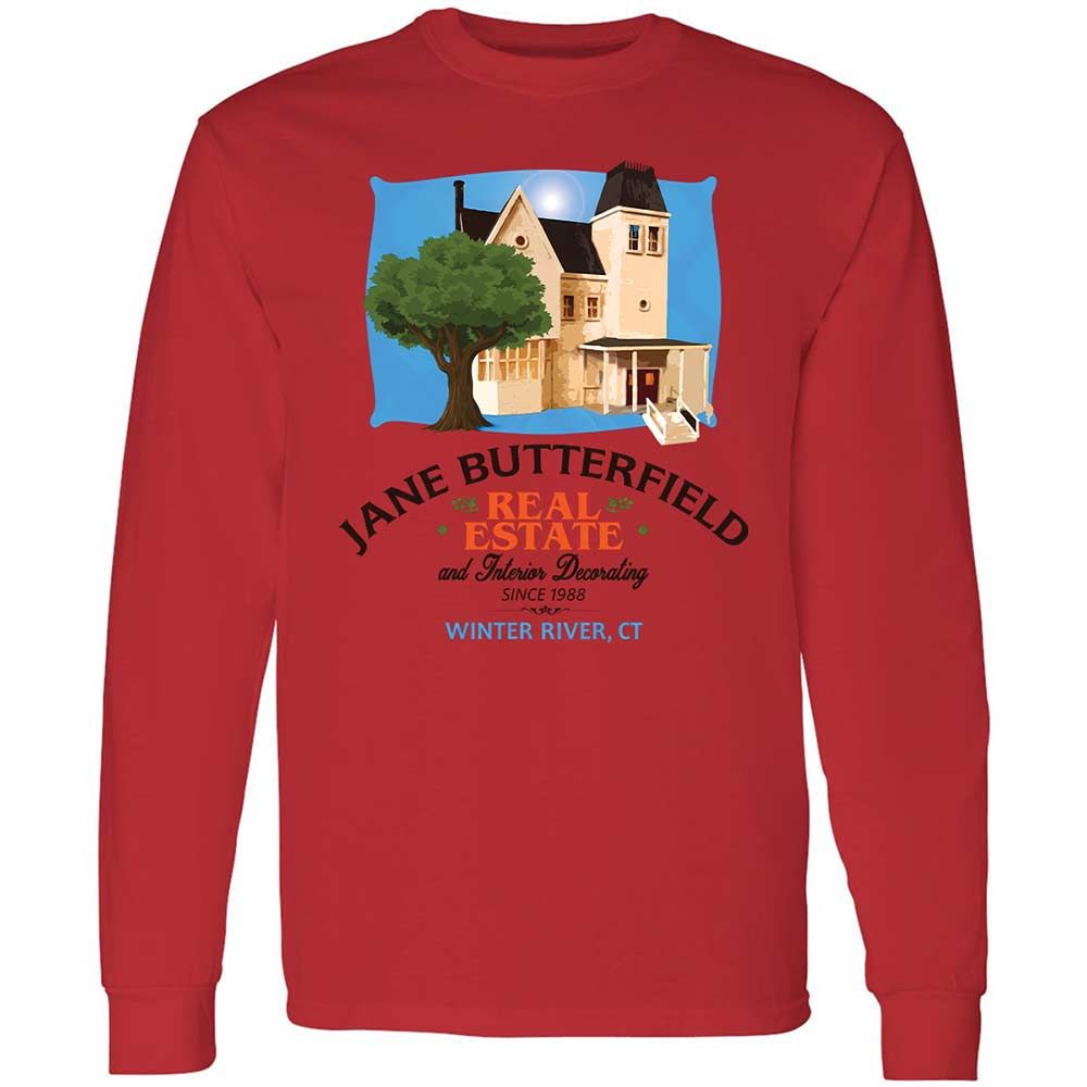 Long Sleeve T-Shirt - W2EN1JQ6 - Red - 8