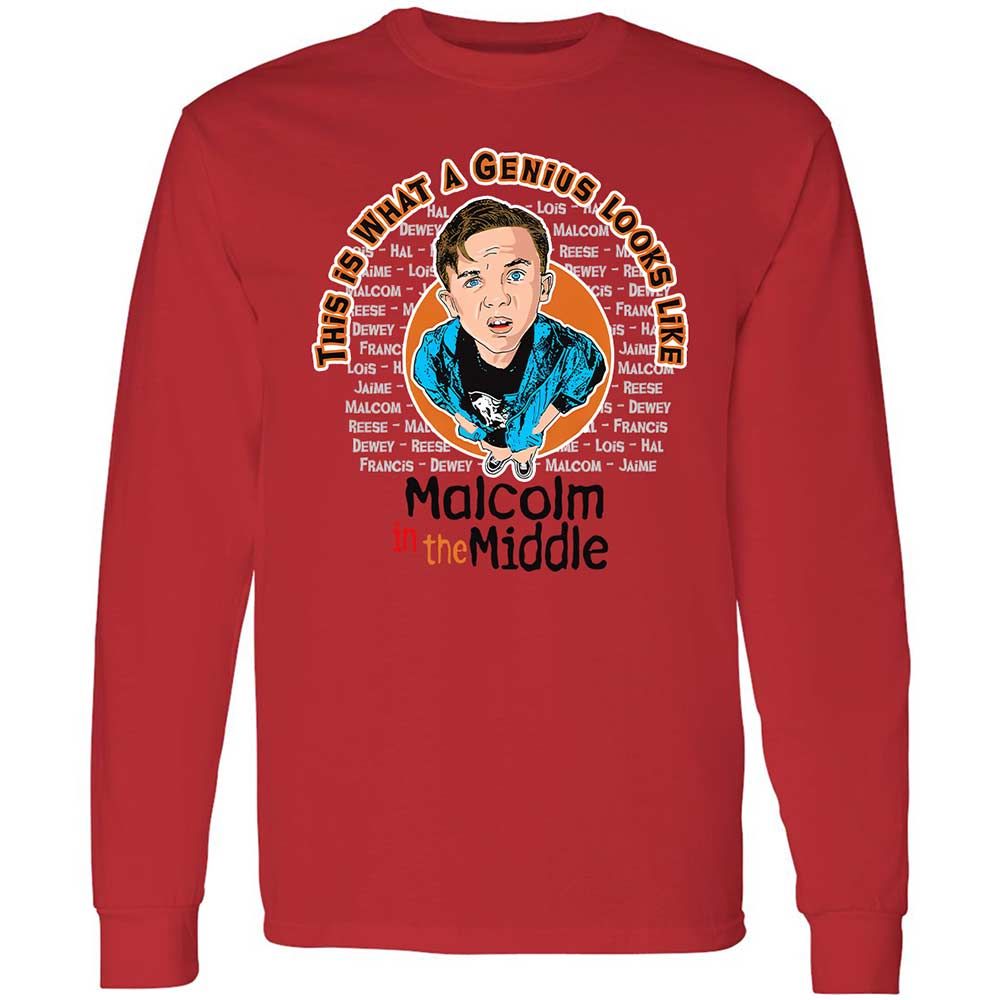 Long Sleeve T-Shirt - JFPY61RU - Red - 8