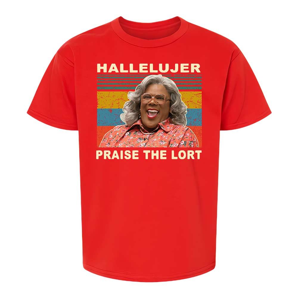 Hallelujer Praise The Lort - Red - 8