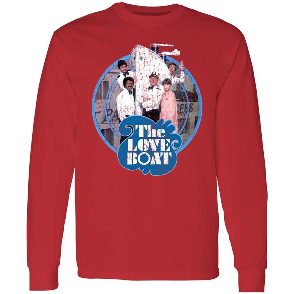 Long Sleeve T-Shirt - 6576DNEV - Red - 8