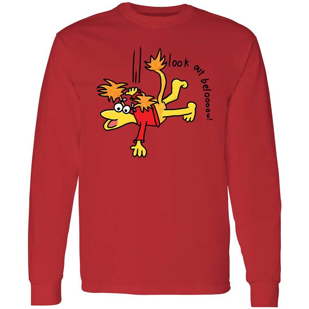 Long Sleeve T-Shirt - 3PC8X2QA - Red - 8
