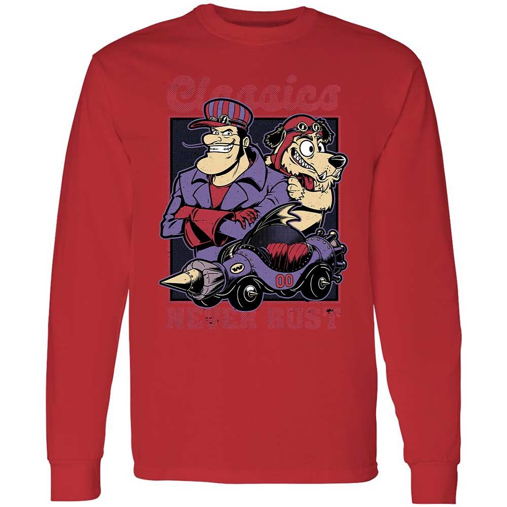 Long Sleeve T-Shirt - G85BX7B7 - Red - 8