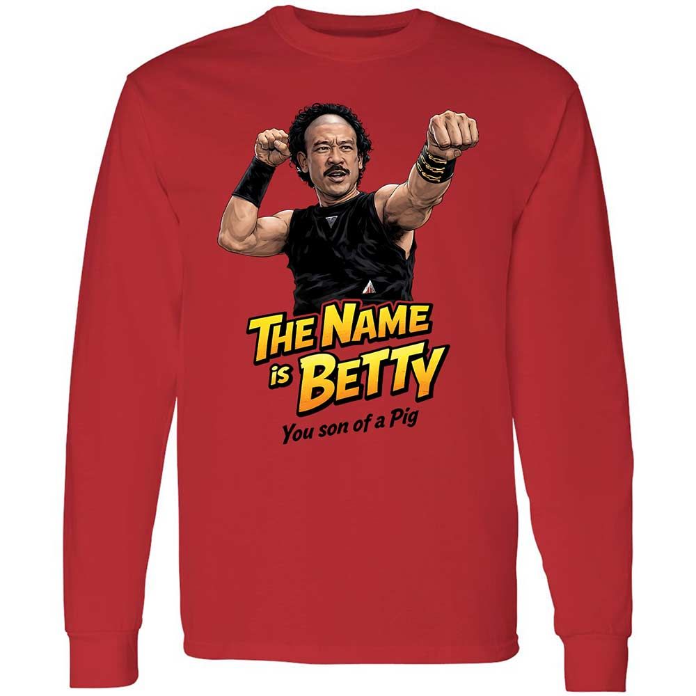 Long Sleeve T-Shirt - 8S21YK6Y - Red - 8