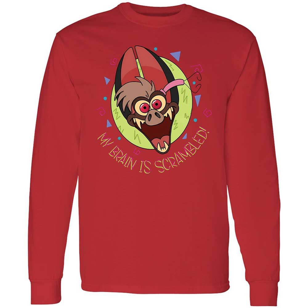 Long Sleeve T-Shirt - N92DUN8Q - Red - 8