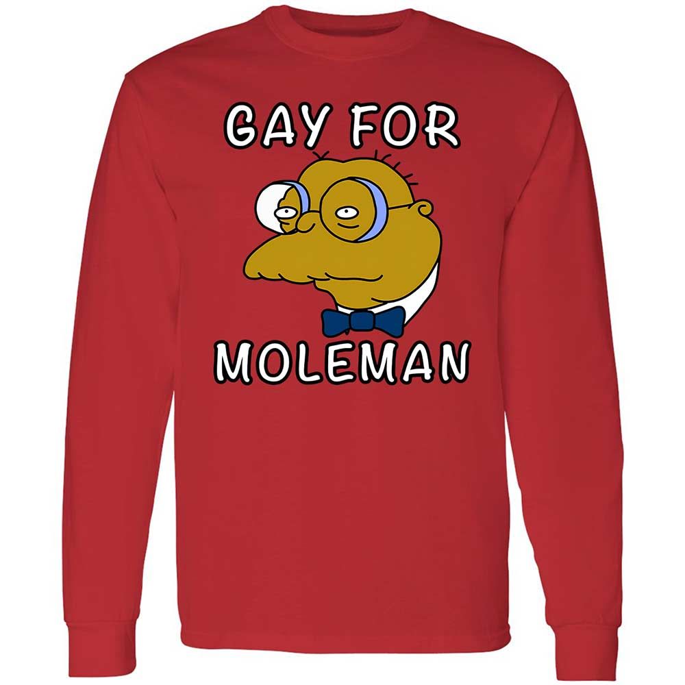 Gay for Moleman - Red - 8