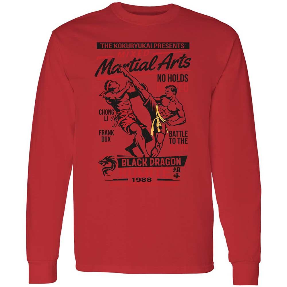 Long Sleeve T-Shirt - 8EVVDK17 - Red - 8