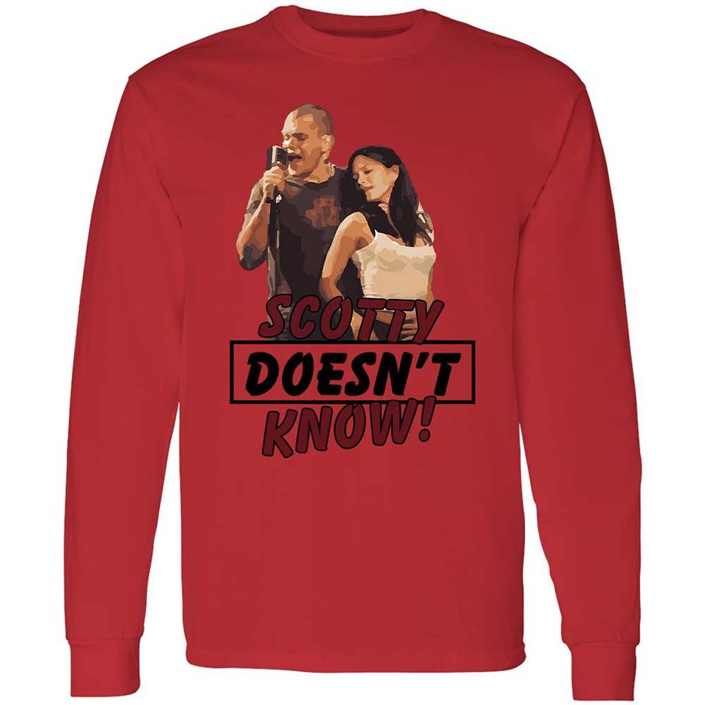 He Doesn't Know - Red - 8