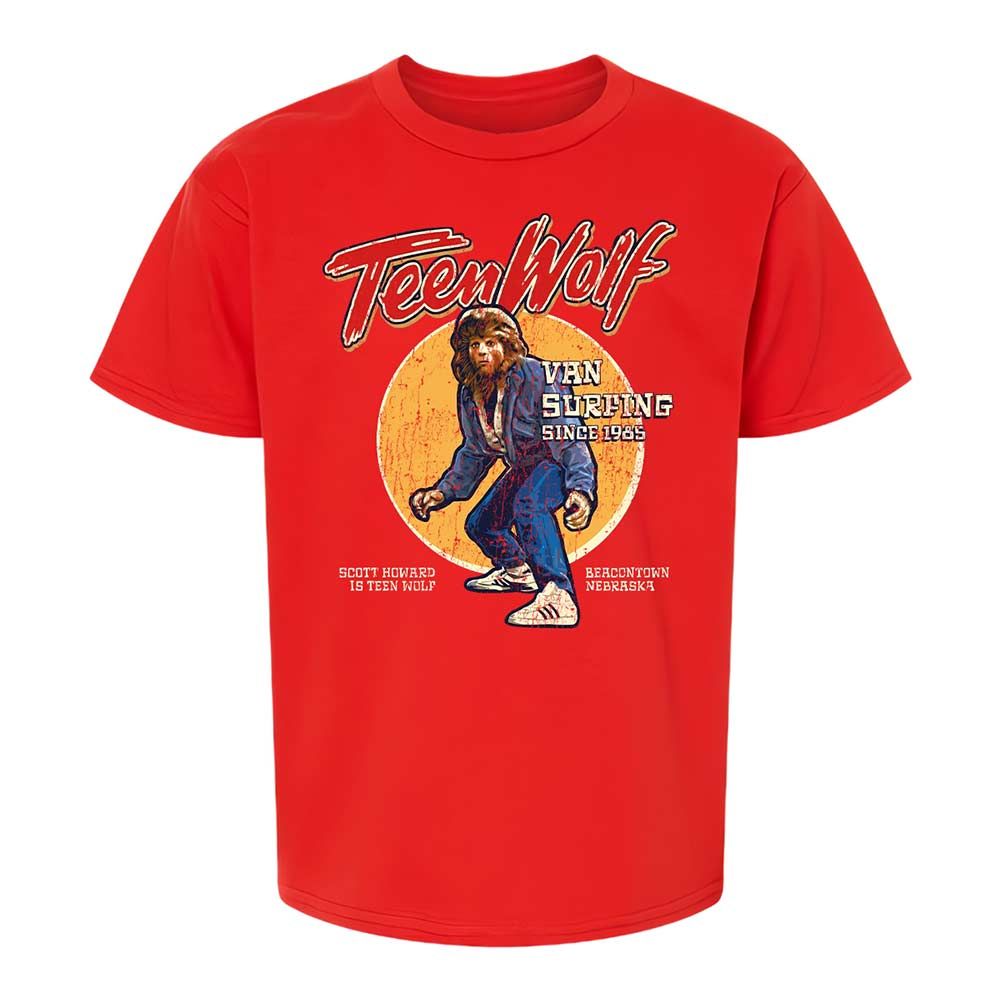Kids T-Shirt - SUFGNHVG - Red - 8
