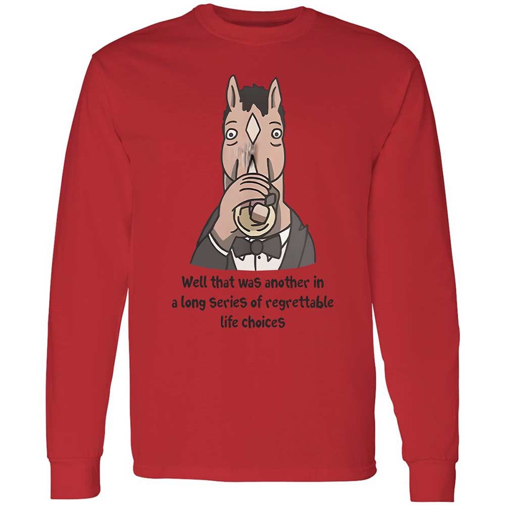 Long Sleeve T-Shirt - BPCSDKHK - Red - 8
