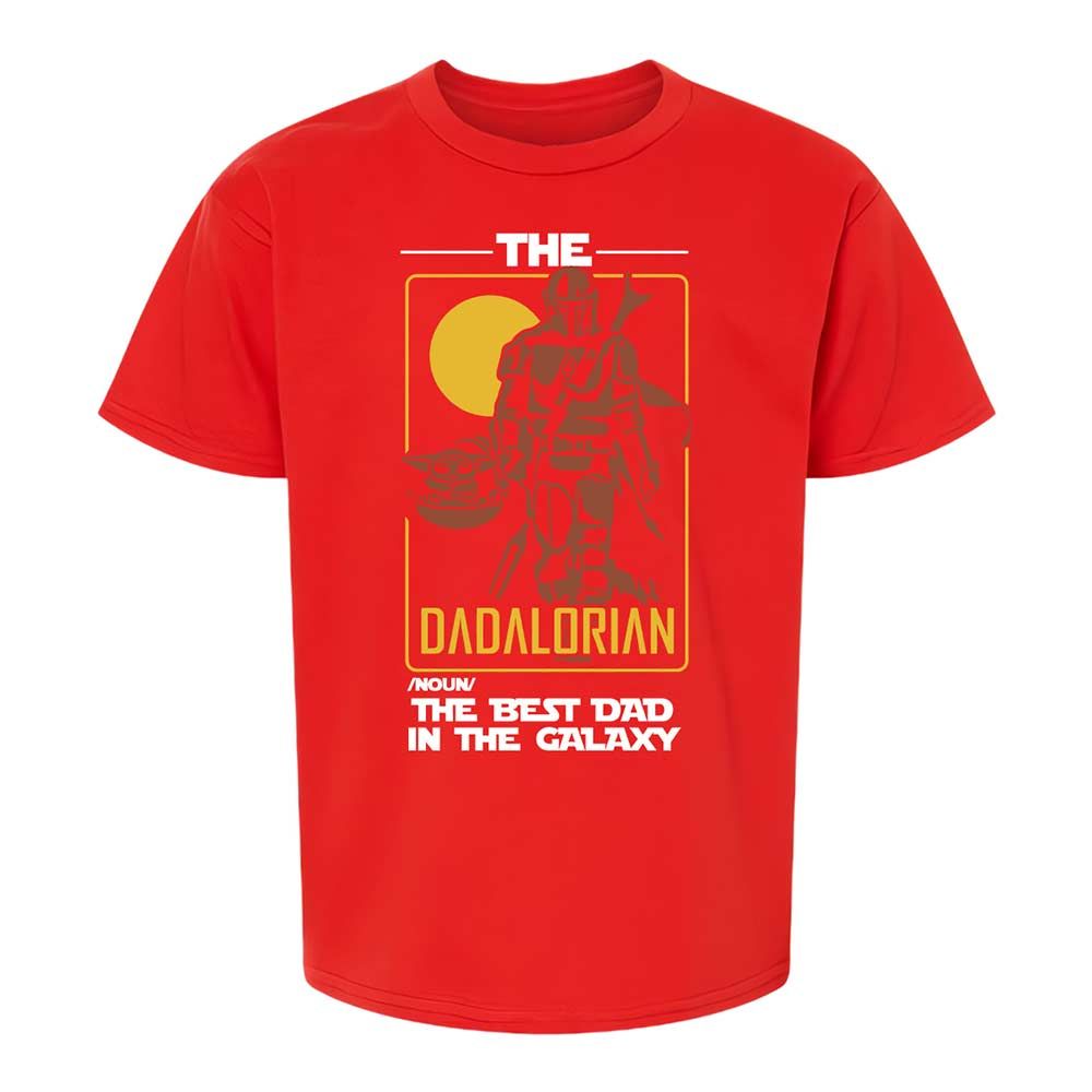 The Dadalorian The Best Dad In The Galaxy - Red - 8