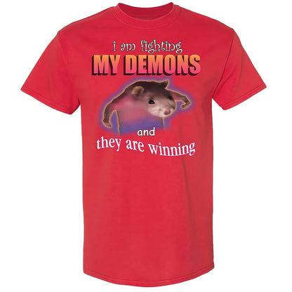I'm fighting my demons - Red - 8