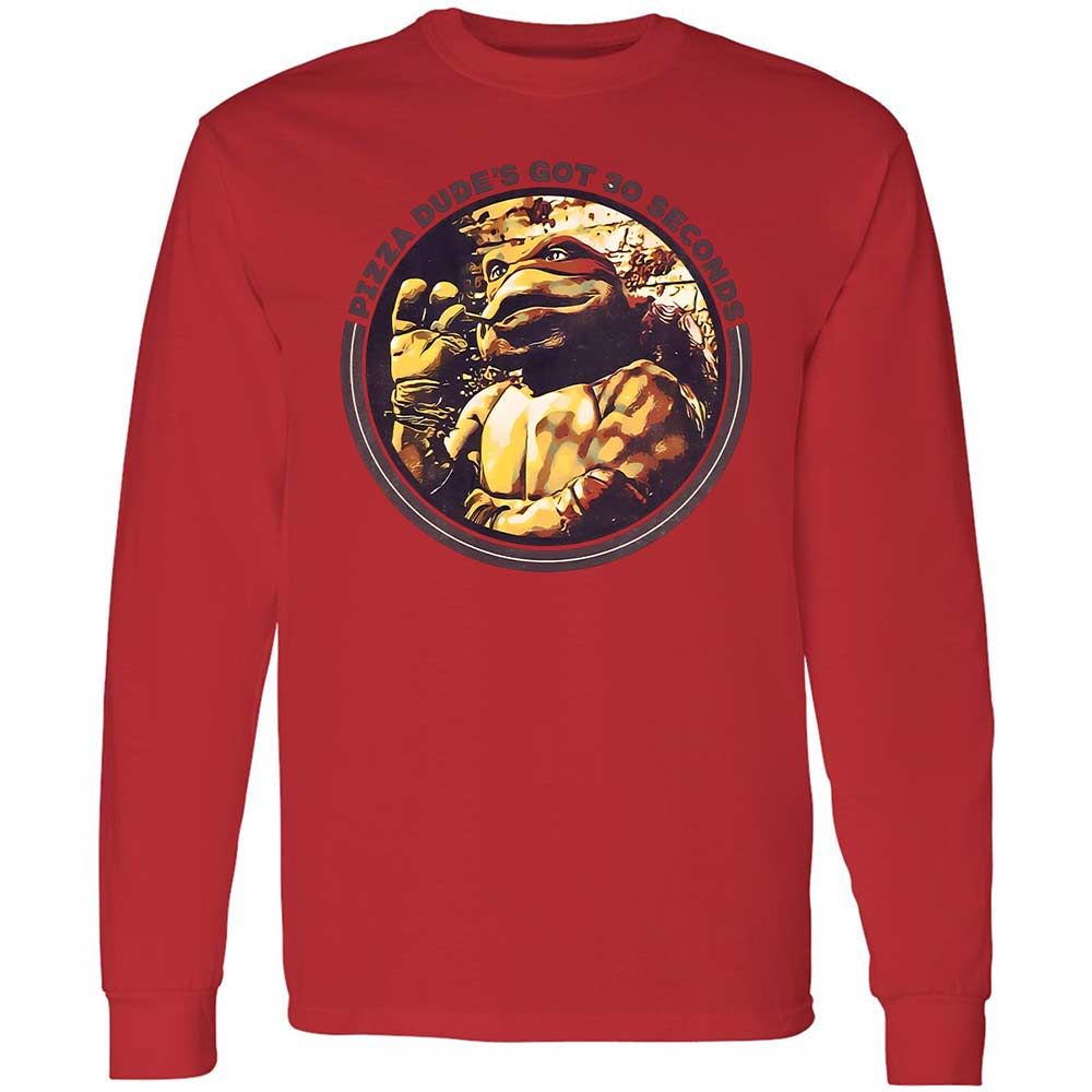 Long Sleeve T-Shirt - UKP2N9CQ - Red - 8