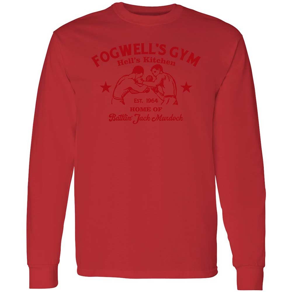 Long Sleeve T-Shirt - L5QBLPLQ - Red - 8