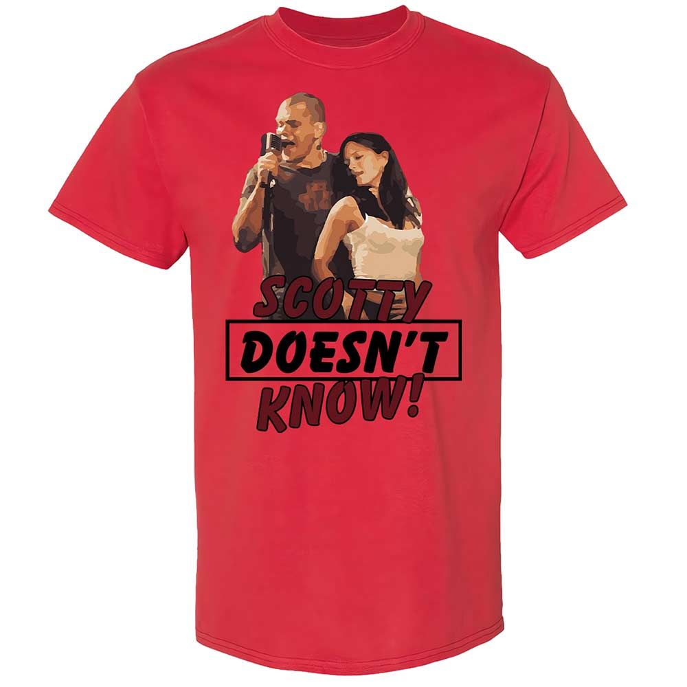 He Doesn't Know - Red - 8
