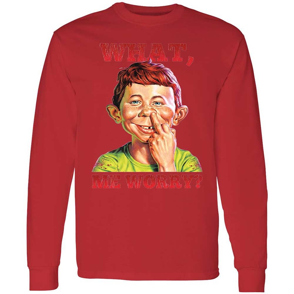 What, me worry - Red - 8