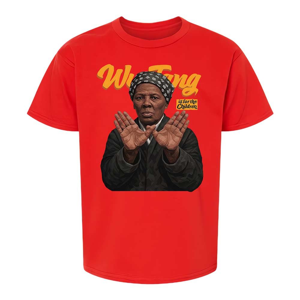 Kids T-Shirt - Black - Red - 8