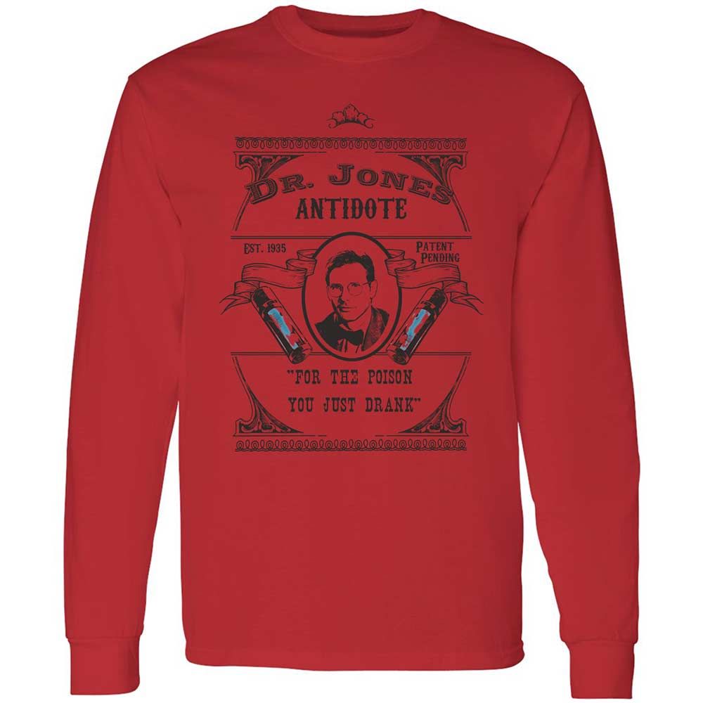 Long Sleeve T-Shirt - X5BF7B7D - Red - 8