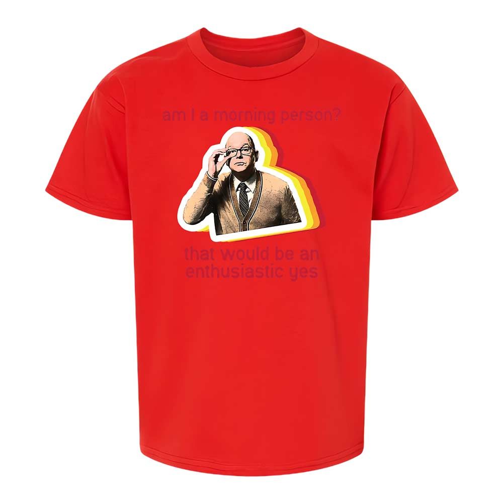 Kids T-Shirt - YXPE3KQW - Red - 8