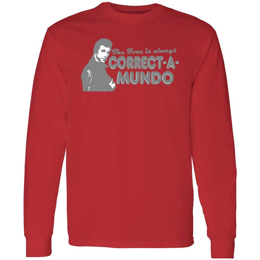 Long Sleeve T-Shirt - FF2CR3AR - Red - 8