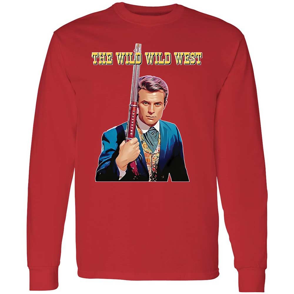 Long Sleeve T-Shirt - V51RYUA6 - Red - 8