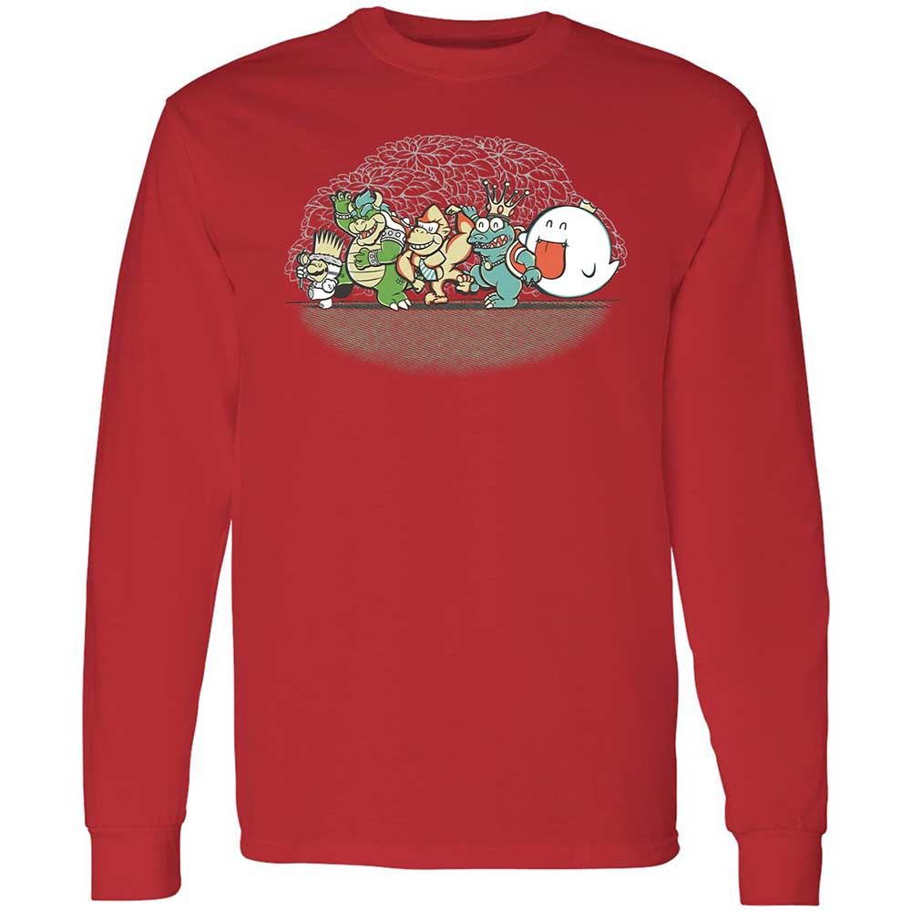 Long Sleeve T-Shirt - V8Y8TXDP - Red - 8